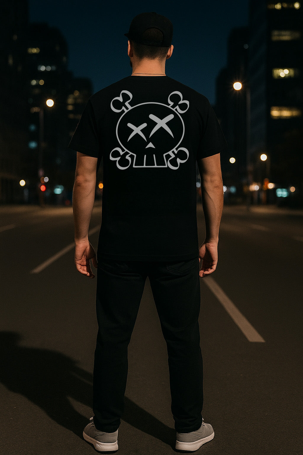 RONIN Skull Logo Tee — Black | Premium Automotive Streetwear