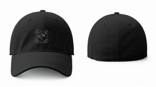 RONIN Dark Grey Skull Embroidered Logo Hat (Pre-Orders)