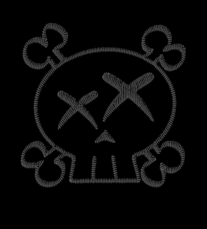 RONIN Dark Grey Skull Embroidered Logo Hat (Pre-Orders)